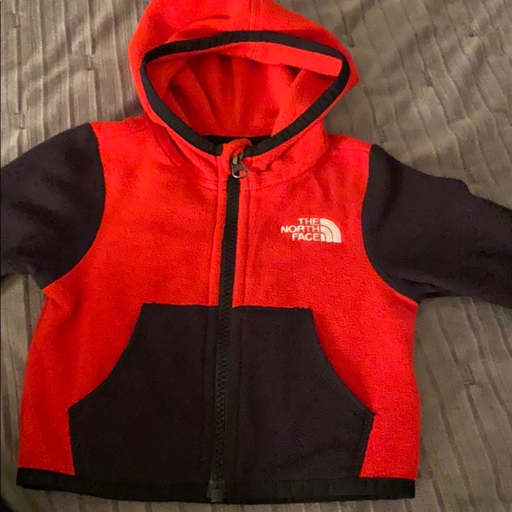 The North Face baby hoodie